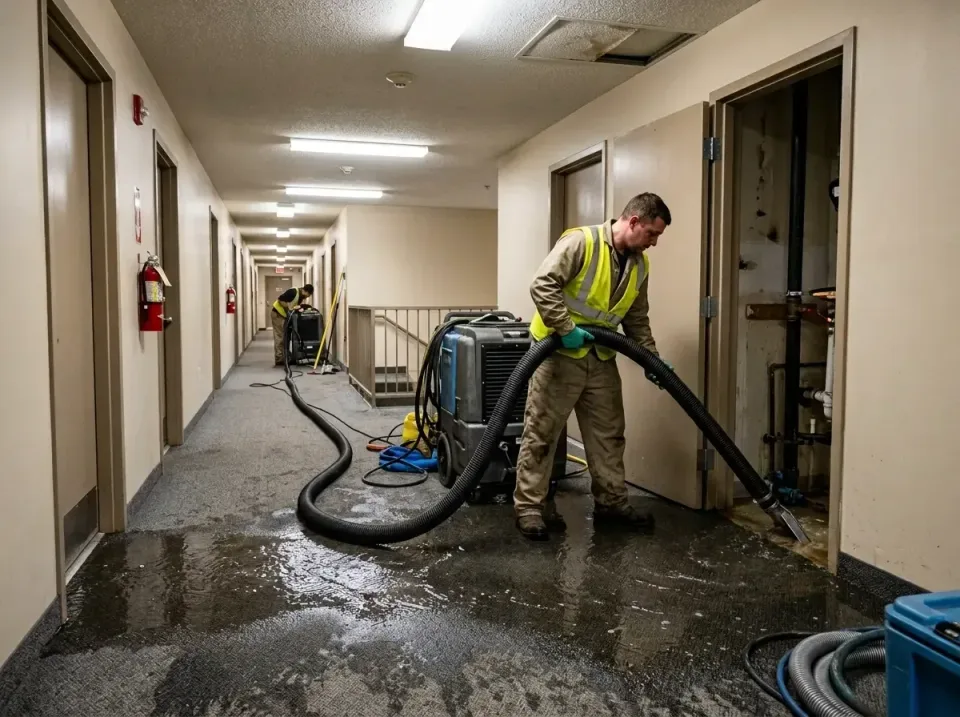 multi-unit-apartment-hallway-f-005 — frequently asked questions, Emergency Burst Pipe Water Extraction & Removal in Gold Riv…